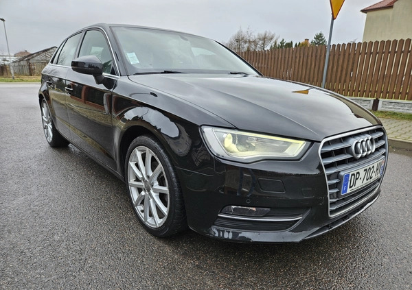 Audi A3 cena 34900 przebieg: 183000, rok produkcji 2015 z Zamość małe 211